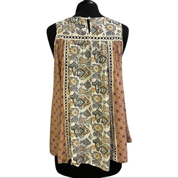 𝅺entro Sleeveless Swing Top Sz S - Picture 7 of 12